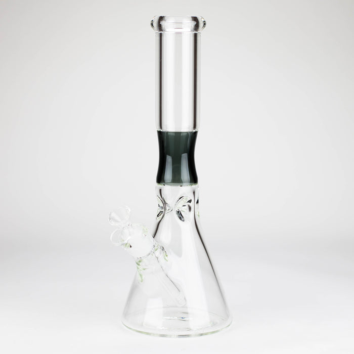 14" Beaker Base Glass Bong  [C1034-CC268]