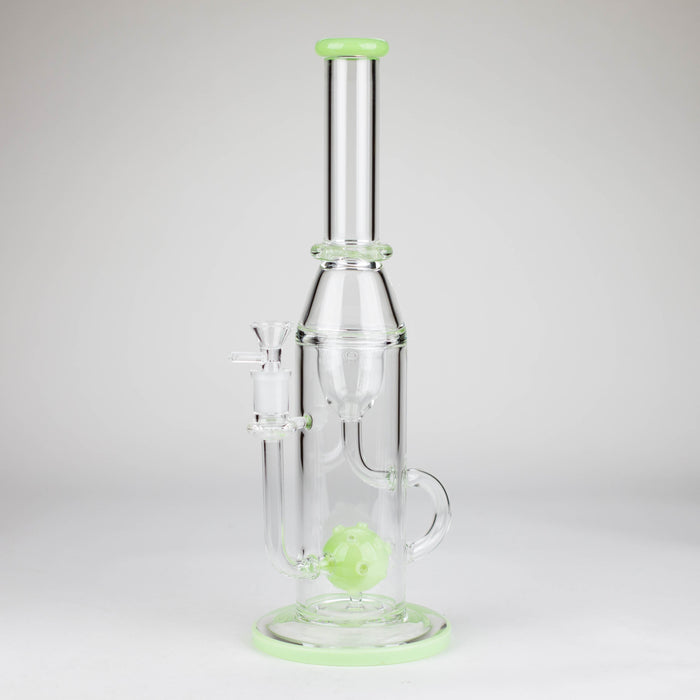 14″ Beaker Base Glass Bong [C1540]