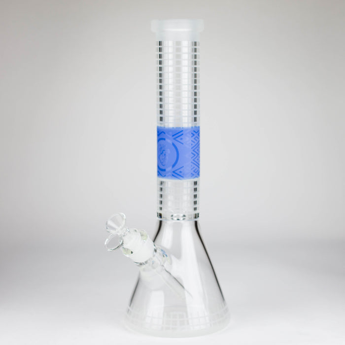 14" Beaker Base Glass Bong  [C1035-CC268]