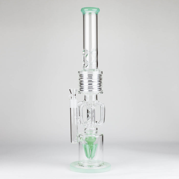 20" Glass recycle water bong [C1579]