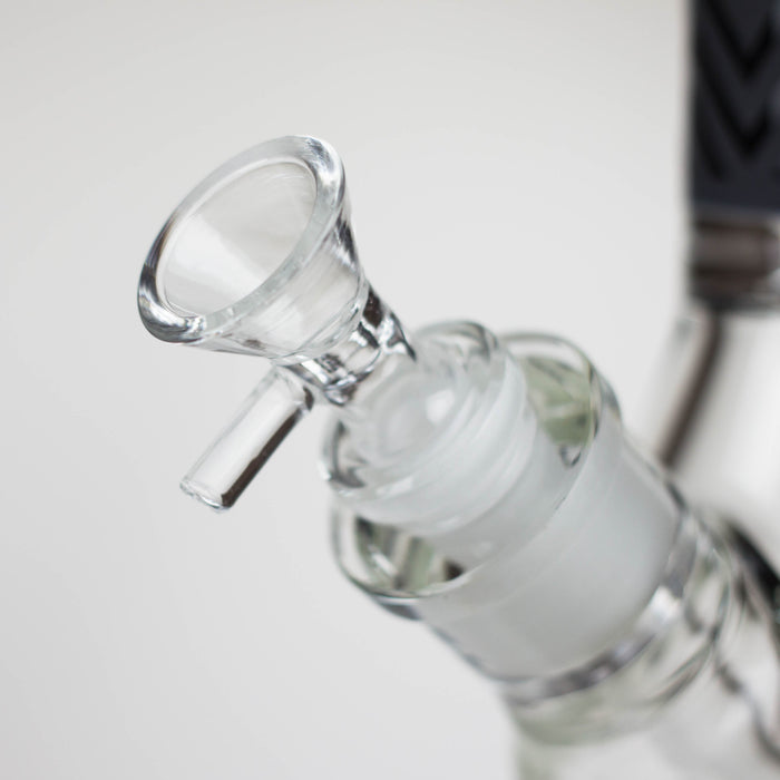 14" Beaker Base Glass Bong  [C1037-CC268]