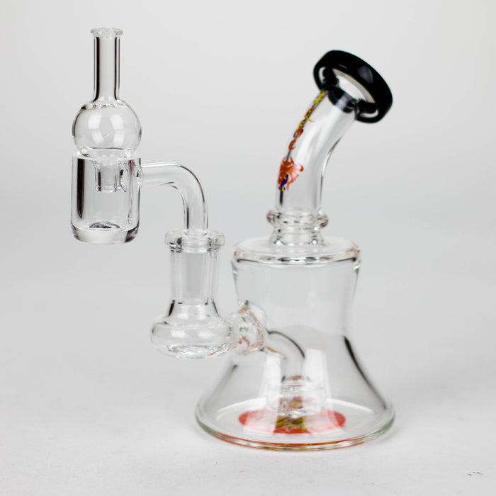 Xtreme | 10" Oil Rig with quartz banger [BT4409]