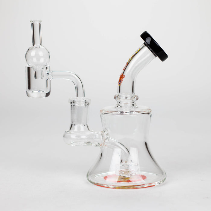 Xtreme | 10" Oil Rig with quartz banger [BT4409]