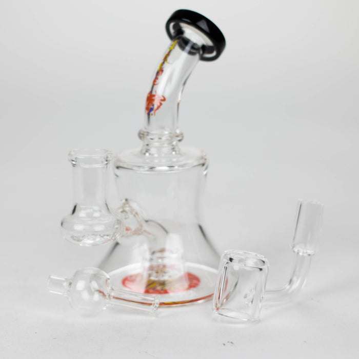 Xtreme | 10" Oil Rig with quartz banger [BT4409]