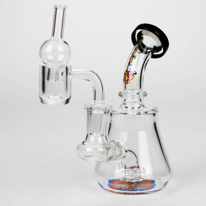 Xtreme | 10" Oil Rig with quartz banger [BT4409]