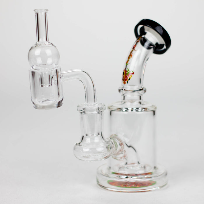 Xtreme | 10" Oil Rig with quartz banger [BT4409]