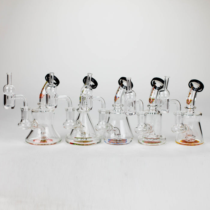 Xtreme | 10" Oil Rig with quartz banger [BT4409]