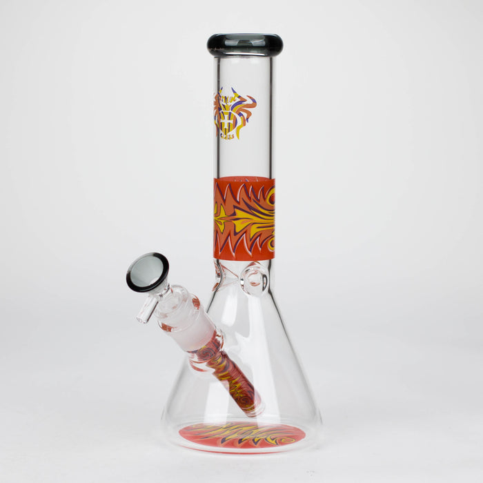 Xtreme | 10" Glass water bong [K4]