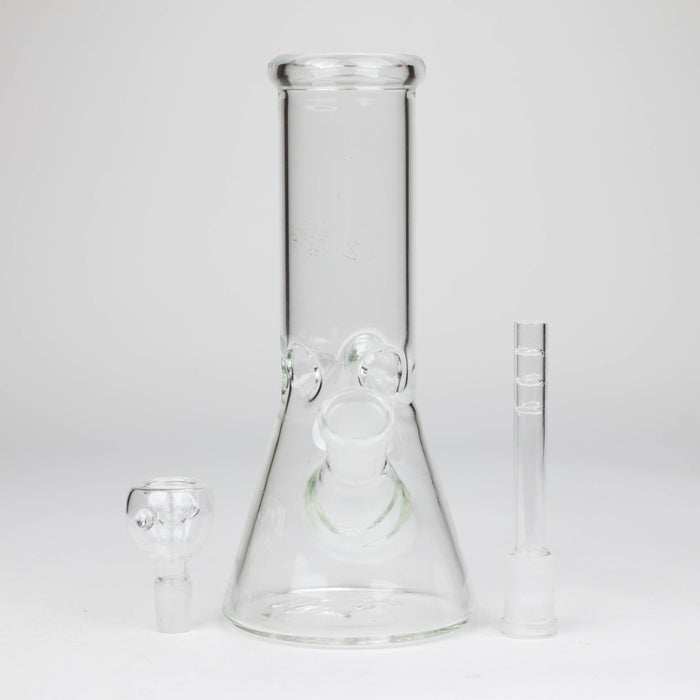 8" Clear Beaker Bong