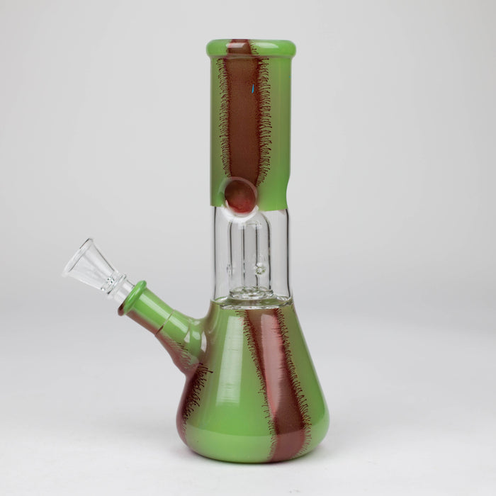 8" Dome Percolator glass water Bong-Assorted