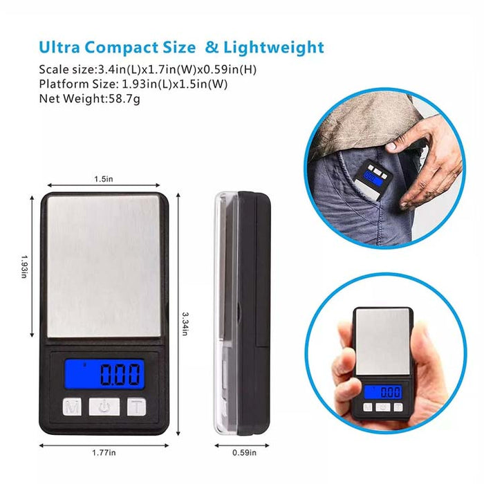 Fuzion | MT-100 100g X 0.01g Pocket Scale