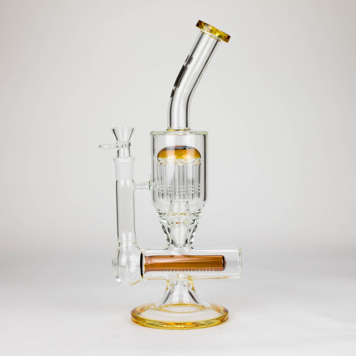 Infyniti | 13.5" percolator and inline diffused water bong