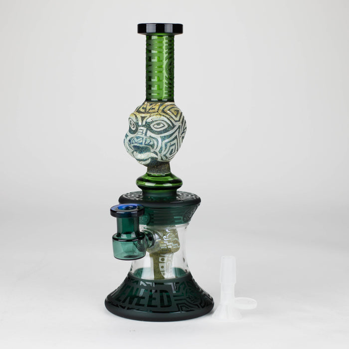 WENEED | 10" Jungle Totem Glass Bong