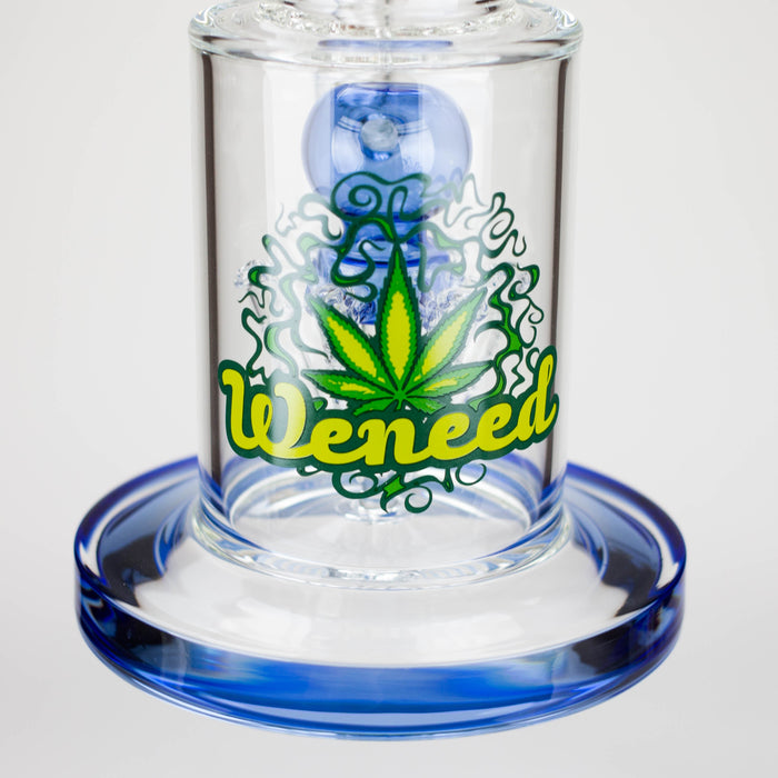 WENEED | 22" Gear Perc Glass bong