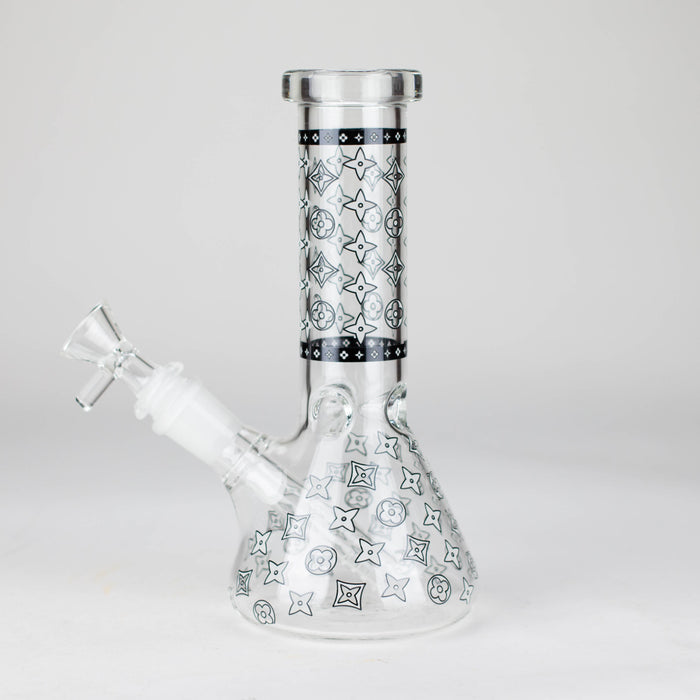 8" 5mm 38mm Grown In The Dark Beaker Bong