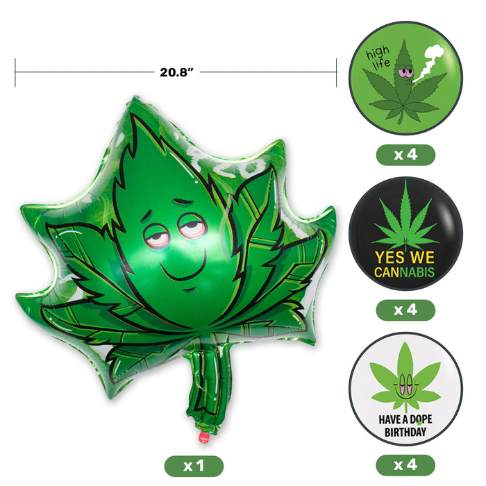 420 Weed Balloon Set-13PCS