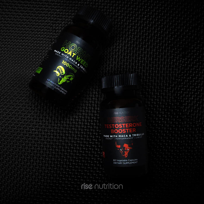 rise nutrition | Testosterone Booster with Maca & Tribulus