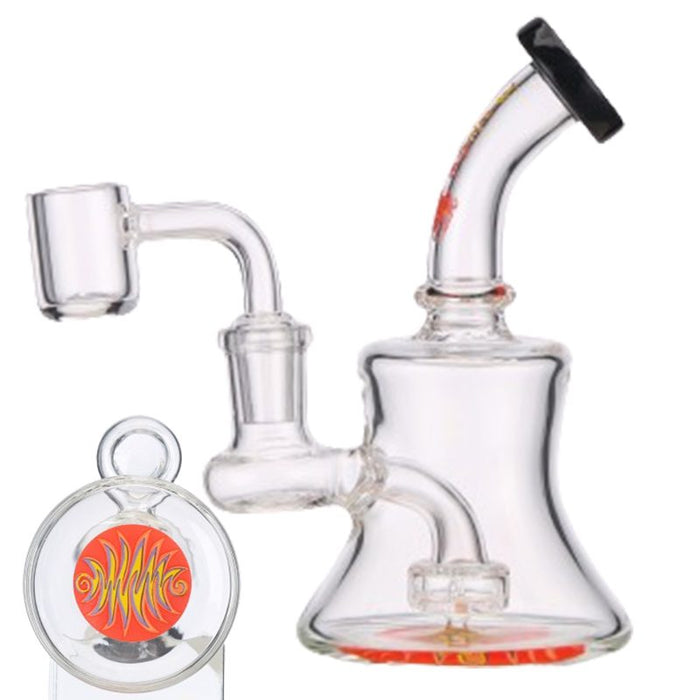 Xtreme | 10" Oil Rig with quartz banger [BT4409]