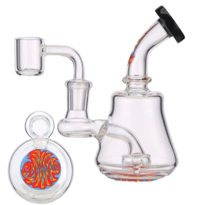 Xtreme | 10" Oil Rig with quartz banger [BT4409]