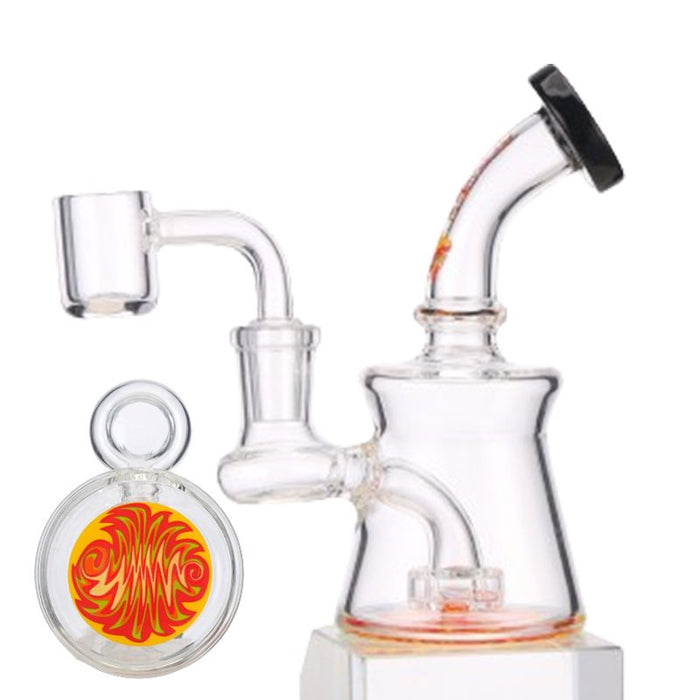 Xtreme | 10" Oil Rig with quartz banger [BT4409]