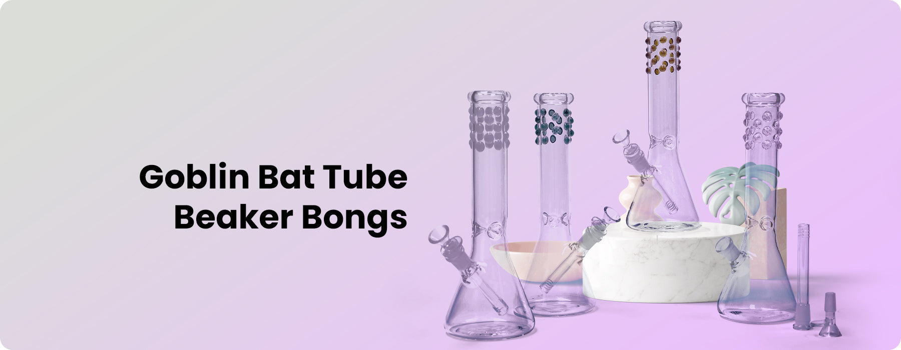 bongoutlet usa goblin bat tube beaker bong main banner