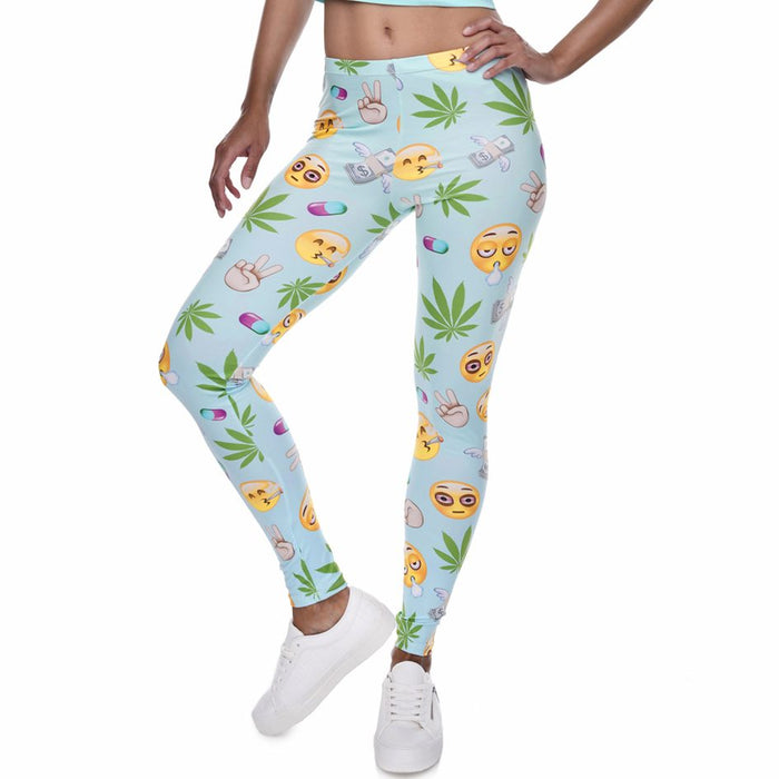 Mr Johnny Green | Digital printed Yoga Ladies Leggings