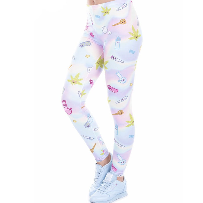 Mr Johnny Green | Digital printed Yoga Ladies Leggings