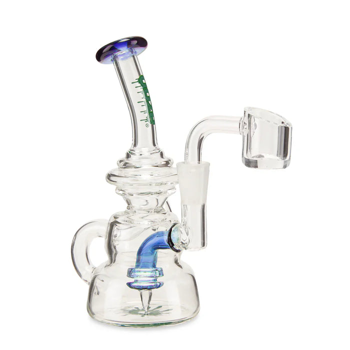 Ooze | Quartz Mini Rig - Rip Tide