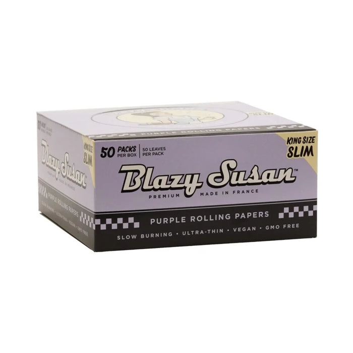 Blazy Susan | King Size Rolling Purple paper box of 50