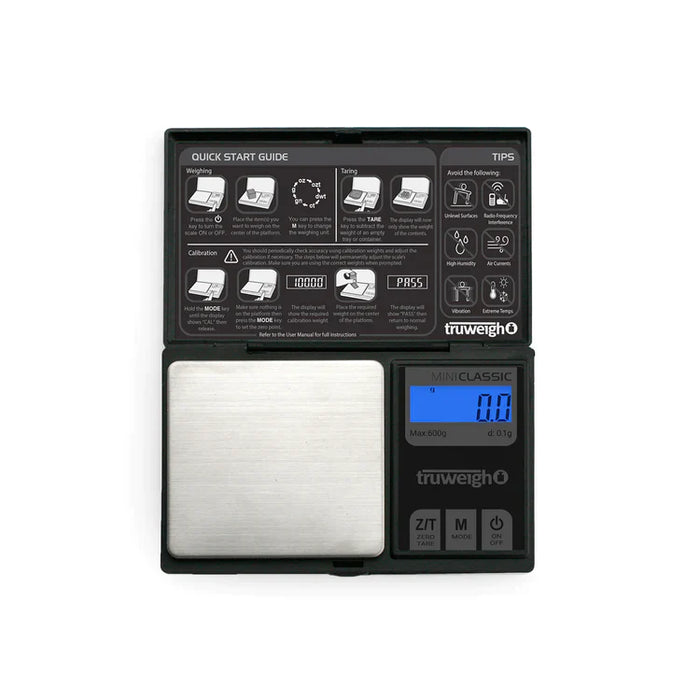 Truweigh | Mini Classic Scale - 600g x 0.1g - Black