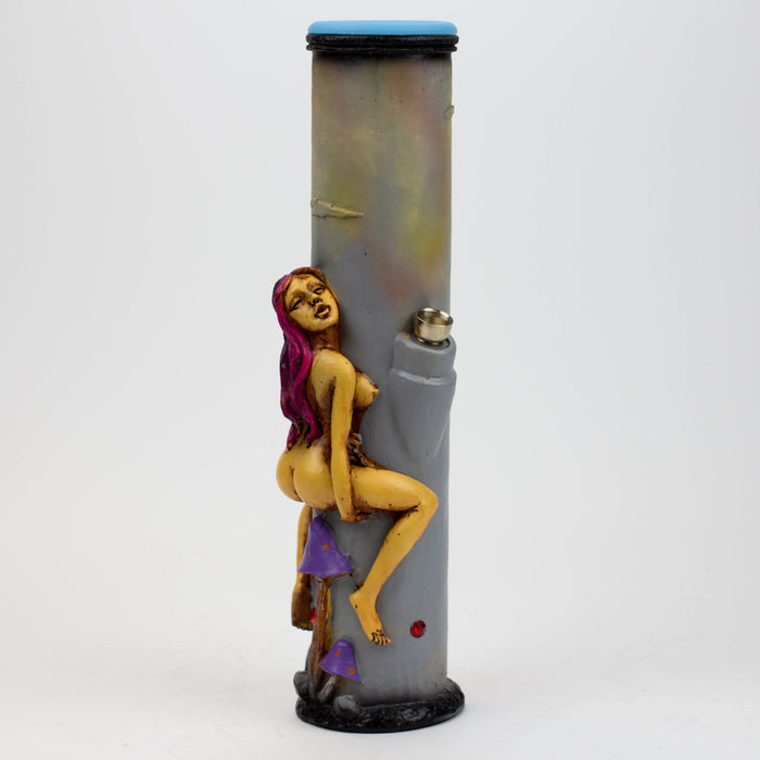 12.6" Resin water bong Glass Bong-Girl [AH184]