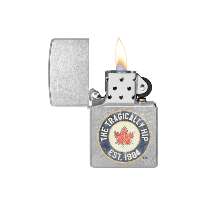 Zippo 207-109011 Tragically Hip Maple Leaf Logo