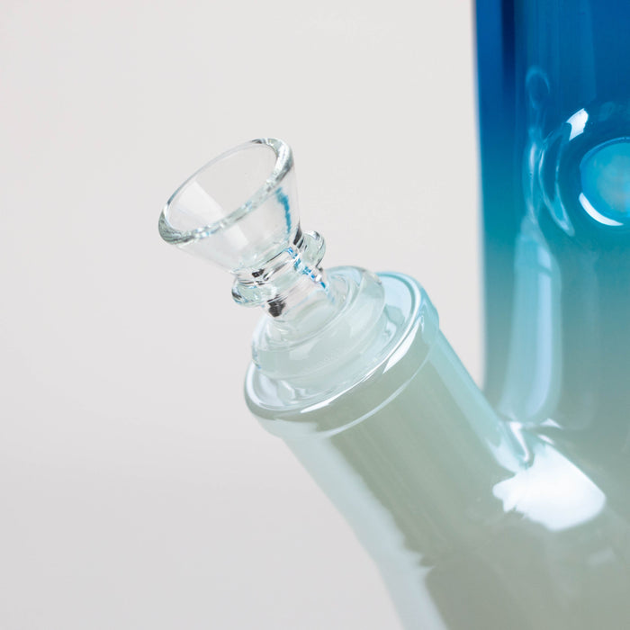 16" Electroplated Gradient Classic tube 9 mm glass bong [WP196]