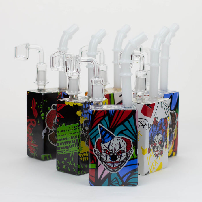 7.5" Glow in the dark Juicy box Rigs SP2074 - Clown