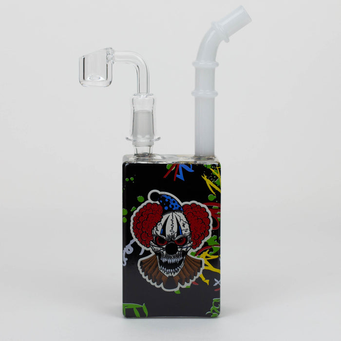 7.5" Glow in the dark Juicy box Rigs SP2074 - Clown