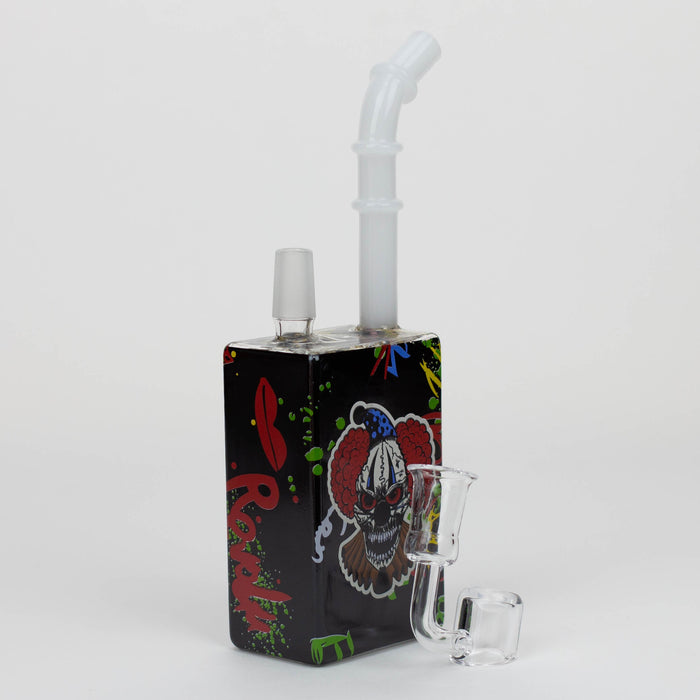 7.5" Glow in the dark Juicy box Rigs SP2074 - Clown