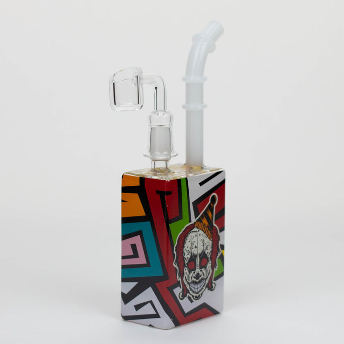 7.5" Glow in the dark Juicy box Rigs SP2074 - Clown