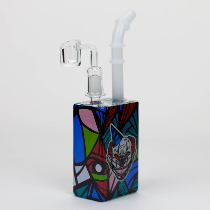 7.5" Glow in the dark Juicy box Rigs SP2074 - Clown