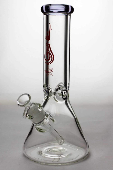 12 inches genie 9 mm Classic beaker glass water bong - bongoutlet.com