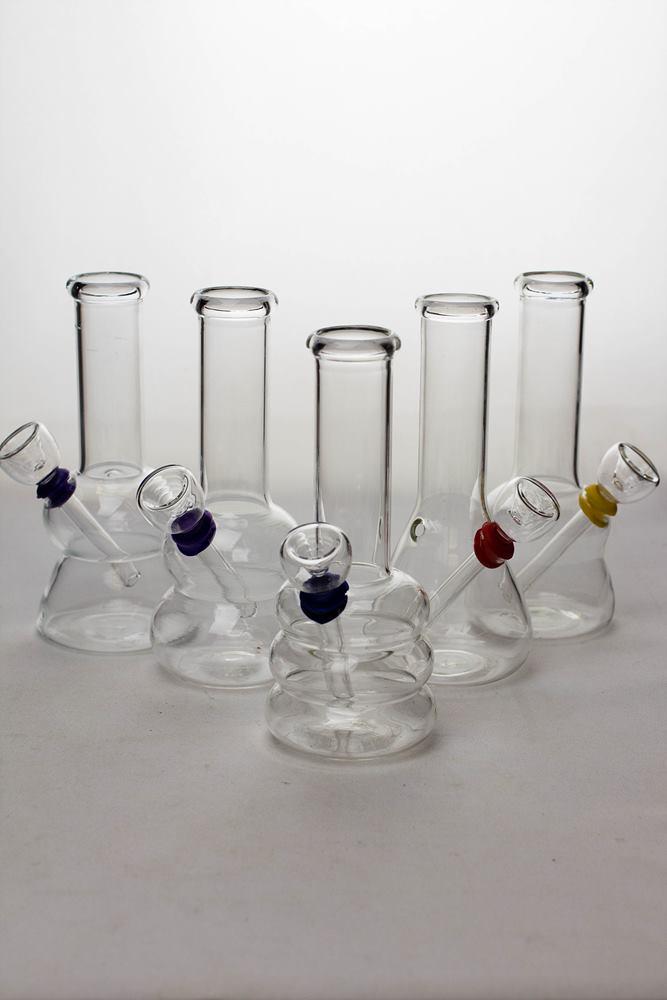 Transparent Glass Water Pipe, For Smoking, Size: 6 at best price