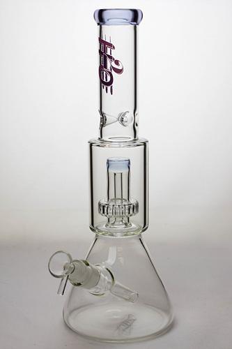 17.5 H2O glass water bong with shower head percolator [H2O-5003] — Bong  Outlet.Com