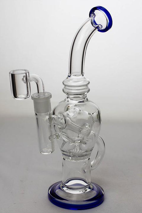 10" honeycomb diffused oil rig - bongoutlet.com