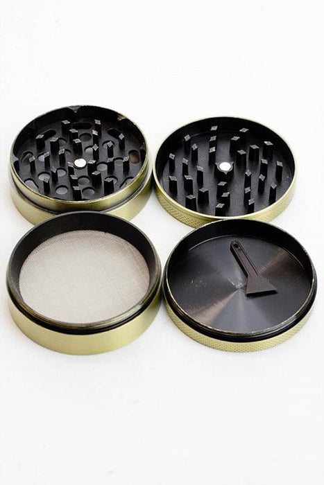 4 parts embossed Amsterdam Leaf grinder