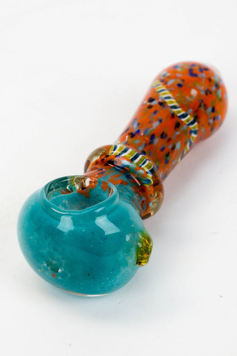 4" soft glass 7562 hand pipe