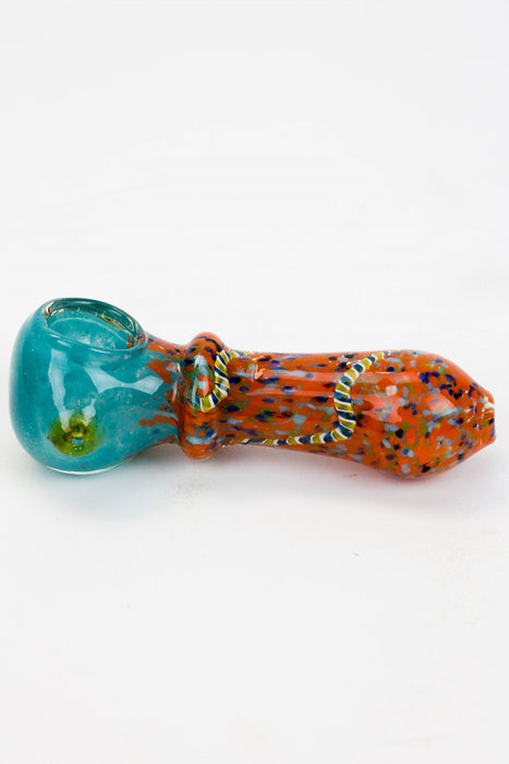 4" soft glass 7562 hand pipe