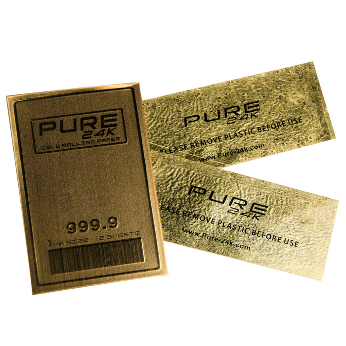 Buy 24K Gold Rolling Paper, 1 1/4 Size