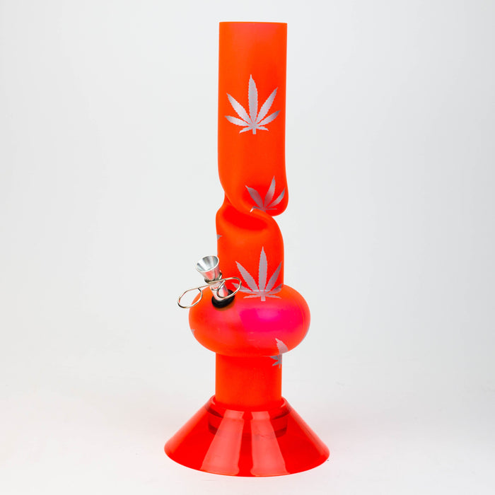 13" acrylic water pipe assorted [FAM-DA]