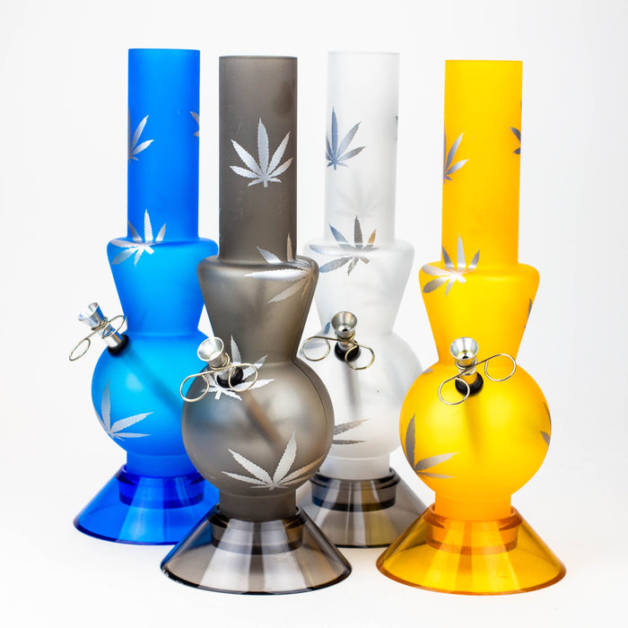 13" acrylic water pipe assorted [FAM-DB]