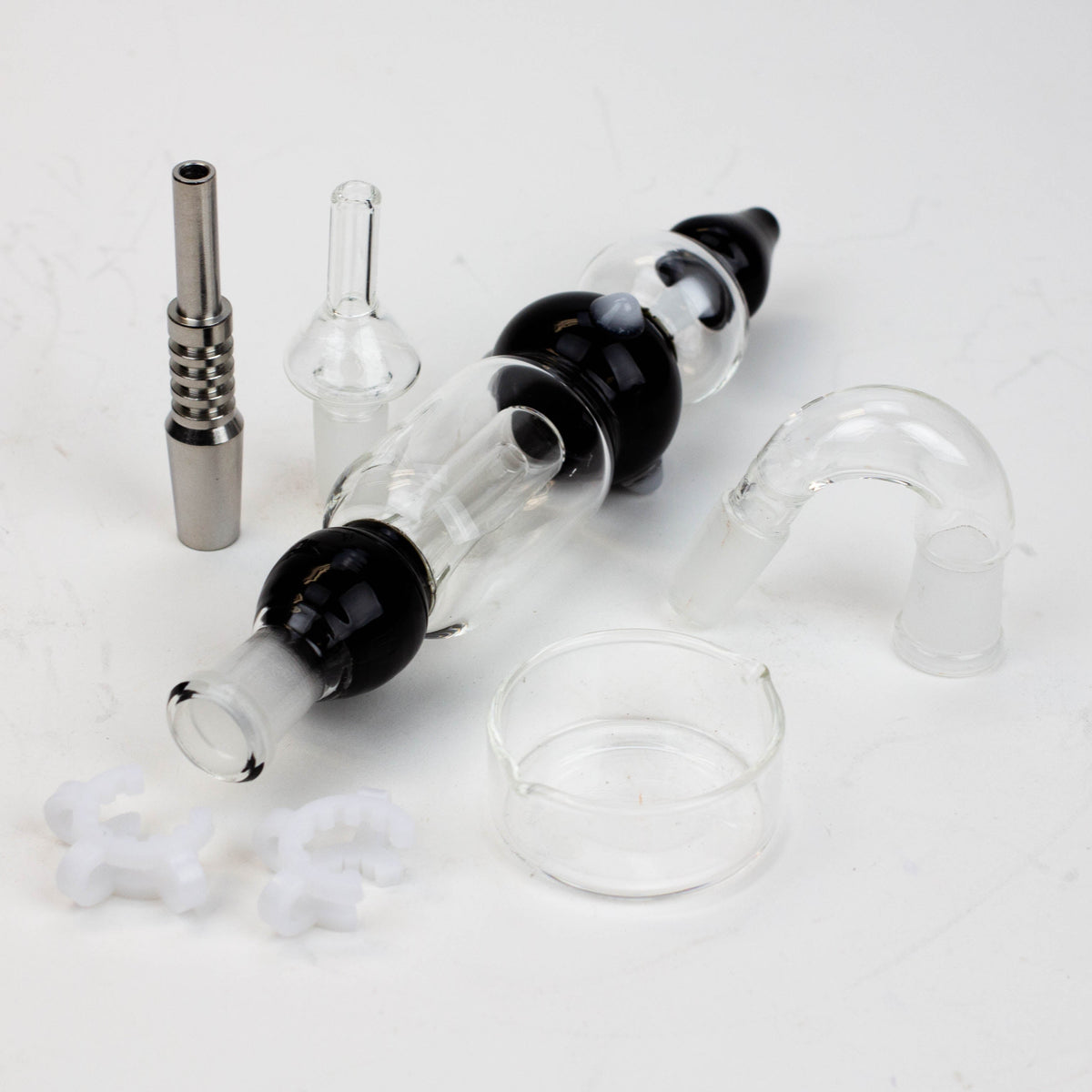 8 inch Silicone Nectar Collector Bubbler [WP-28] - $36.00